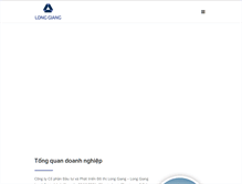 Tablet Screenshot of longgiangland.com.vn